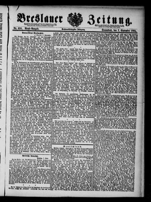 Breslauer Zeitung vom 07.09.1895