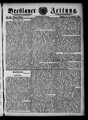 Breslauer Zeitung vom 15.09.1895