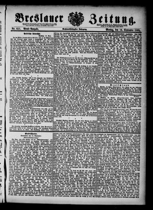 Breslauer Zeitung vom 16.09.1895
