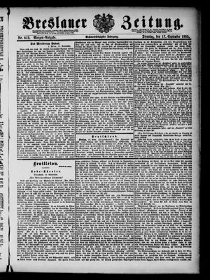 Breslauer Zeitung vom 17.09.1895