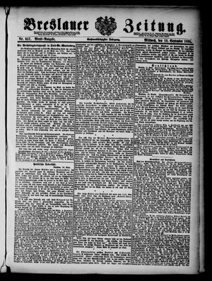 Breslauer Zeitung vom 18.09.1895