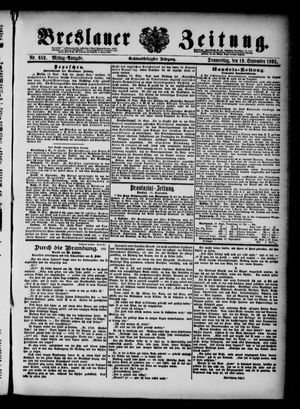 Breslauer Zeitung vom 19.09.1895