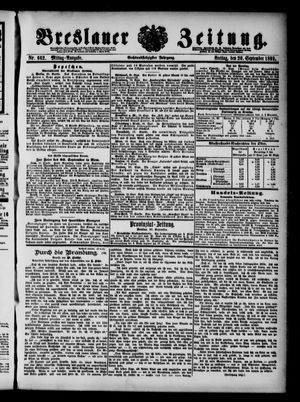 Breslauer Zeitung vom 20.09.1895