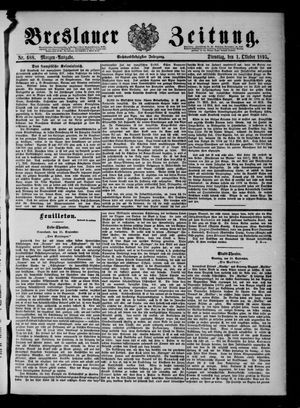 Breslauer Zeitung vom 01.10.1895