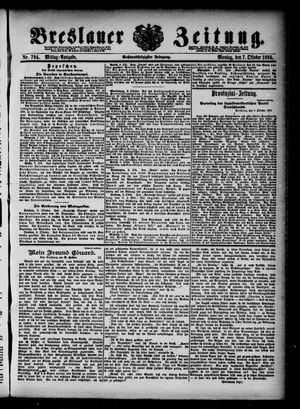 Breslauer Zeitung vom 07.10.1895