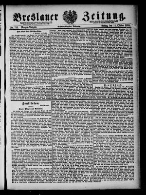 Breslauer Zeitung vom 11.10.1895