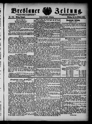 Breslauer Zeitung vom 14.10.1895