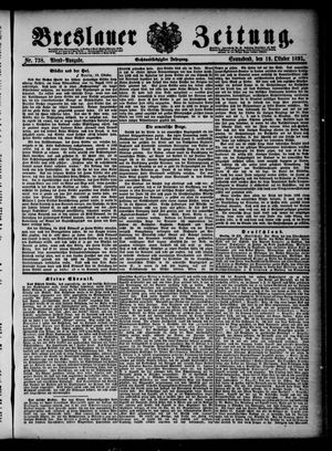 Breslauer Zeitung vom 19.10.1895