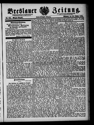 Breslauer Zeitung vom 30.10.1895