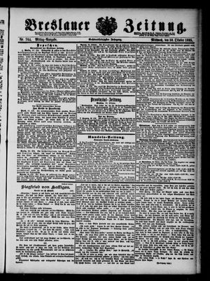 Breslauer Zeitung vom 30.10.1895