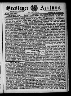 Breslauer Zeitung vom 31.10.1895