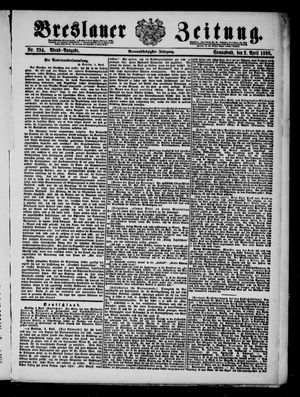 Breslauer Zeitung on Apr 2, 1898