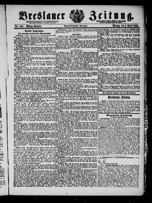Breslauer Zeitung on Apr 4, 1898