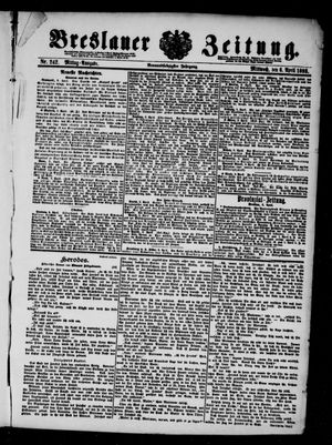 Breslauer Zeitung on Apr 6, 1898