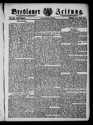 Breslauer Zeitung on Apr 6, 1898