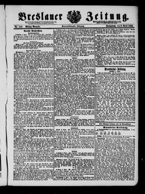 Breslauer Zeitung vom 09.04.1898