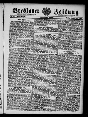 Breslauer Zeitung on Apr 15, 1898