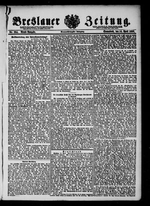 Breslauer Zeitung vom 16.04.1898