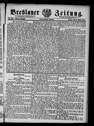 Breslauer Zeitung vom 22.04.1898