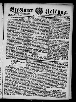 Breslauer Zeitung on Apr 28, 1898