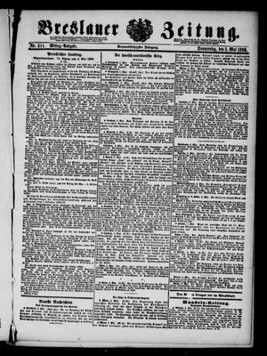 Breslauer Zeitung on May 5, 1898