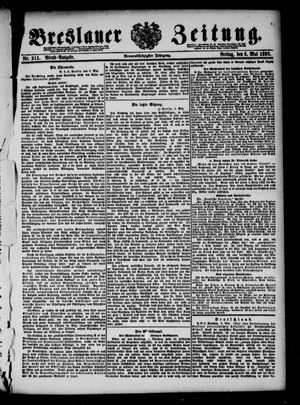 Breslauer Zeitung on May 6, 1898