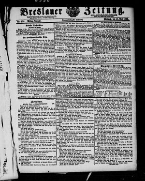 Breslauer Zeitung on May 11, 1898