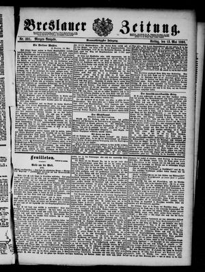 Breslauer Zeitung vom 13.05.1898