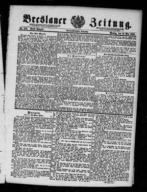 Breslauer Zeitung on May 16, 1898