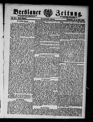 Breslauer Zeitung vom 21.05.1898