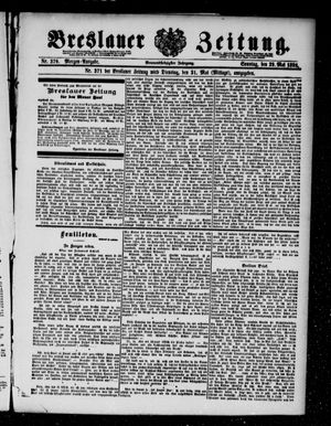 Breslauer Zeitung vom 29.05.1898
