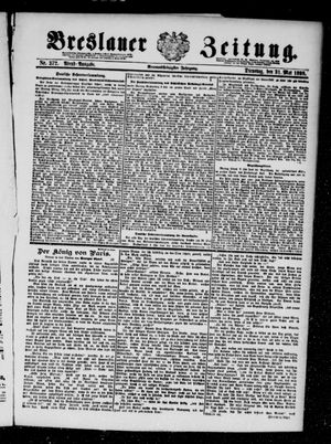 Breslauer Zeitung on May 31, 1898