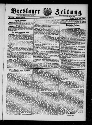 Breslauer Zeitung vom 03.06.1898
