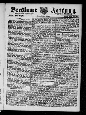 Breslauer Zeitung on Jun 3, 1898
