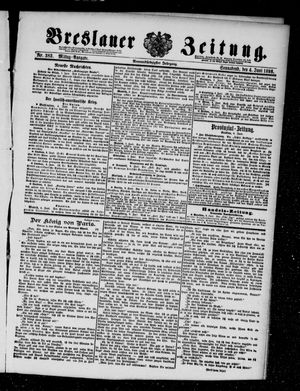 Breslauer Zeitung vom 04.06.1898