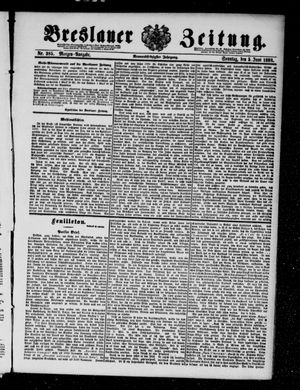 Breslauer Zeitung on Jun 5, 1898