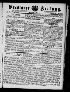 Breslauer Zeitung vom 09.06.1898