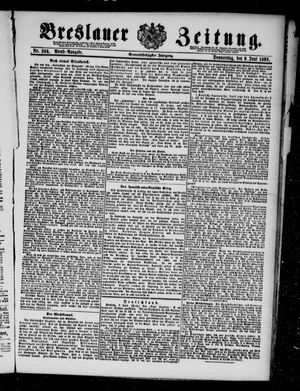 Breslauer Zeitung vom 09.06.1898