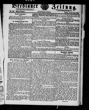 Breslauer Zeitung on Jun 10, 1898