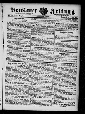 Breslauer Zeitung on Jun 11, 1898