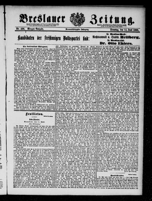 Breslauer Zeitung vom 14.06.1898
