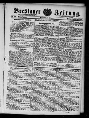 Breslauer Zeitung on Jun 20, 1898