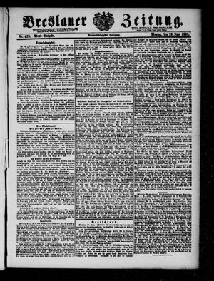 Breslauer Zeitung on Jun 20, 1898