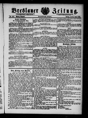 Breslauer Zeitung vom 24.06.1898