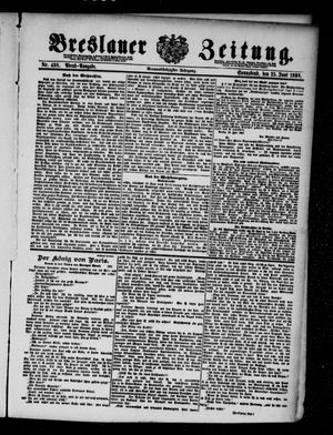 Breslauer Zeitung vom 25.06.1898