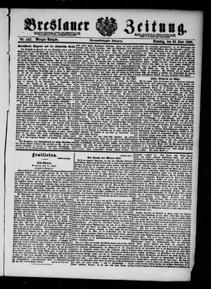 Breslauer Zeitung vom 28.06.1898