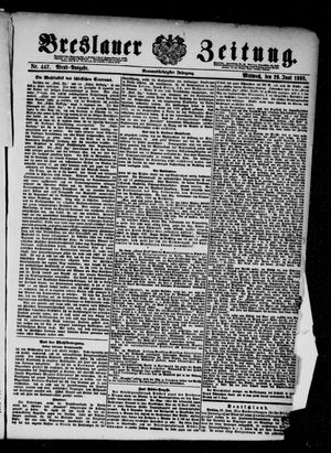 Breslauer Zeitung vom 29.06.1898