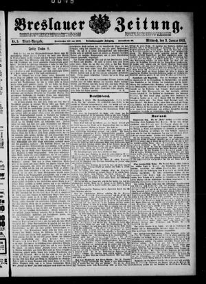 Breslauer Zeitung vom 03.01.1912