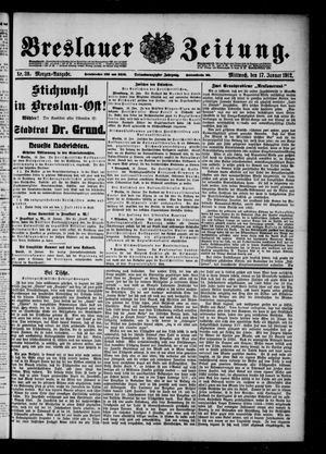 Breslauer Zeitung on Jan 17, 1912