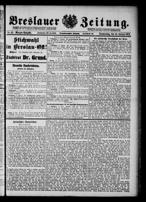 Breslauer Zeitung on Jan 18, 1912